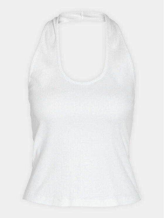 Noisy May Noisy May Топ Maya 27029026 Білий Slim Fit