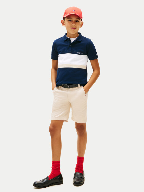 Tommy Hilfiger Tommy Hilfiger Polo KB0KB10383 Azul marino Regular Fit