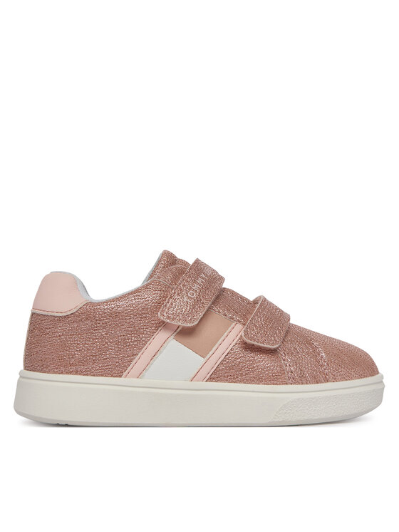 Tommy Hilfiger Zapatillas Tommy Hilfiger Flag Low Cut Velcro T1A9-34232-0745302 M Rosa