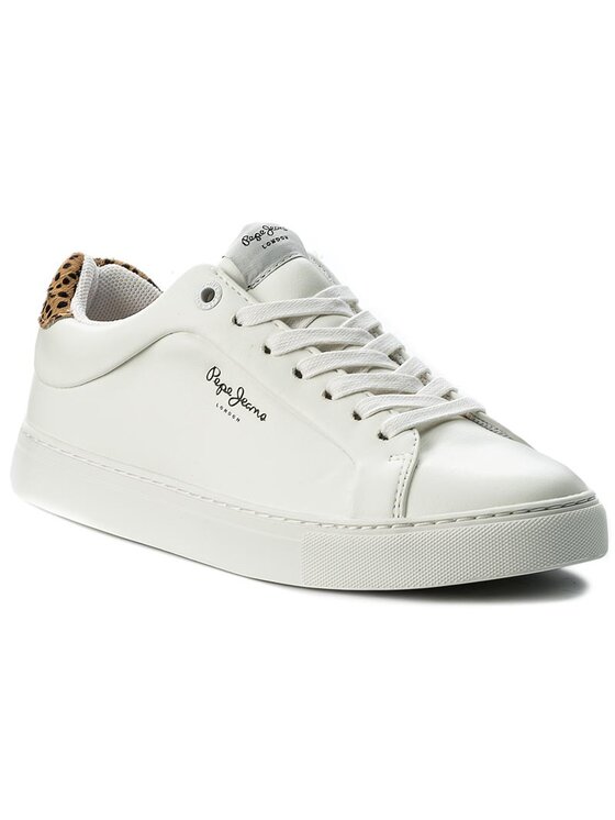 Pepe Jeans Снікерcи Pepe Jeans Adams Junior PGS30303 Білий