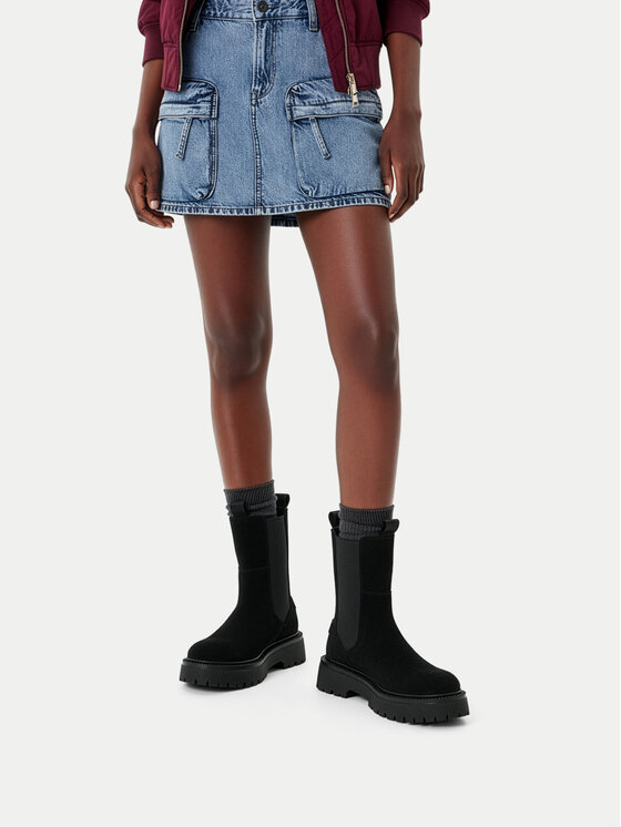 G-Star Боти тип челси G-Star Raw EO-YASEMIN-70861S Черен