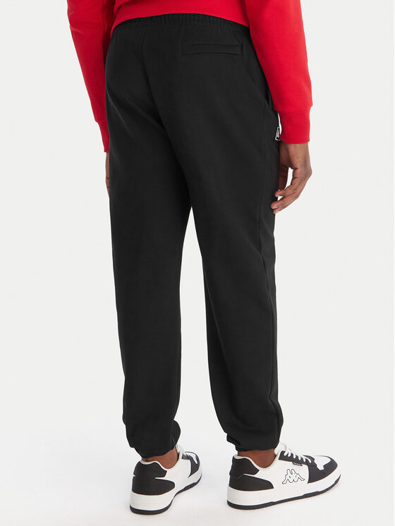 Kappa Kappa Παντελόνι φόρμας Olmos 311M2TW Μαύρο Regular Fit