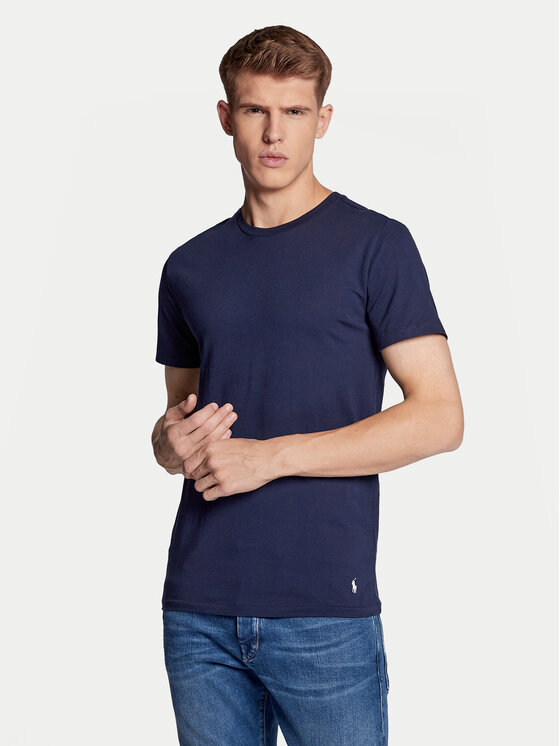 Polo Ralph Lauren Polo Ralph Lauren Комплект футболок 714830304015 Cиній Regular Fit