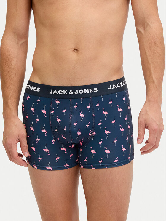 Jack & Jones Jack & Jones Conjunto de calzoncillos boxer Flamingo 12295142 Azul marino