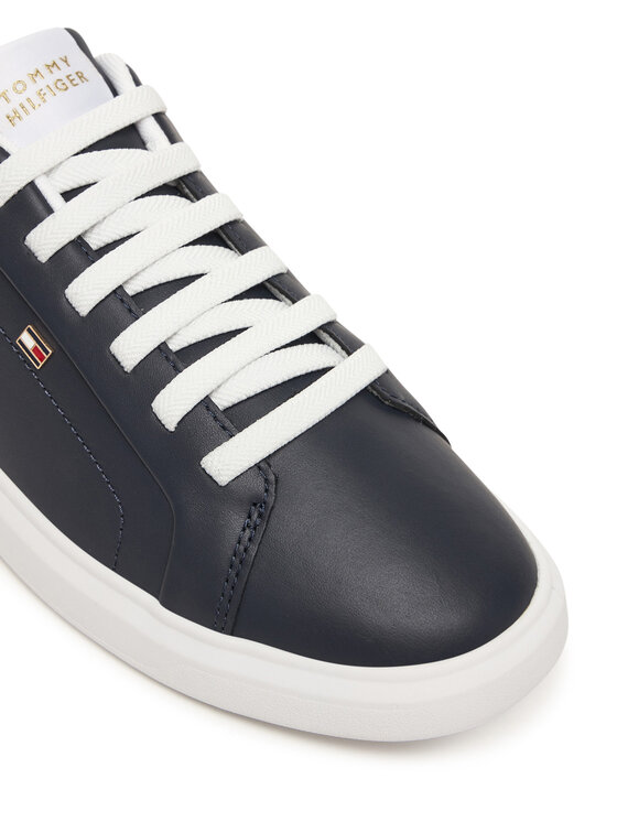 Tommy Hilfiger Snīkeri Tommy Hilfiger Icon Court Light Weight FW0FW08948 Tumši zils