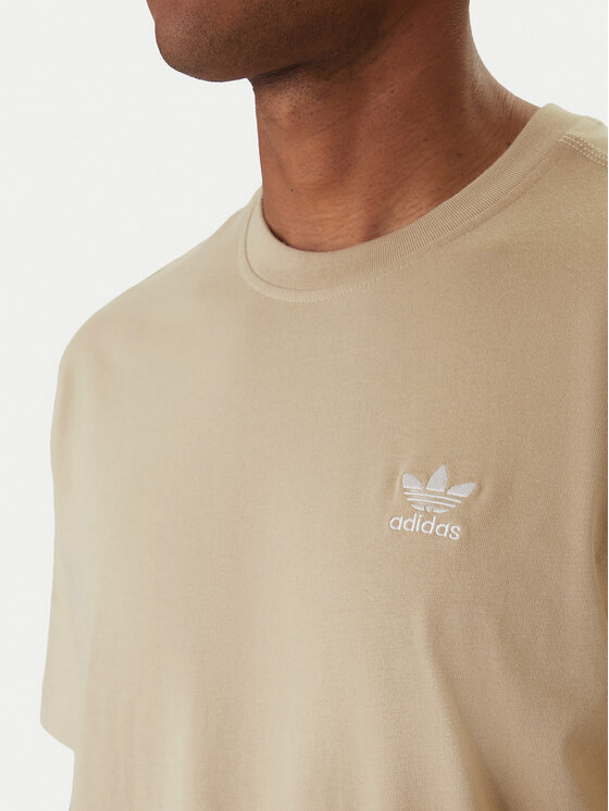 adidas adidas Футболка Trefoil Essentials KE1189 Бежевий Regular Fit