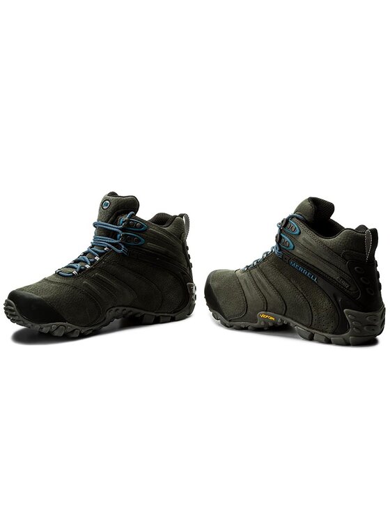 Merrell Trekingová obuv Merrell Cham II Wtpf Mid Ltr J09377 Zelená