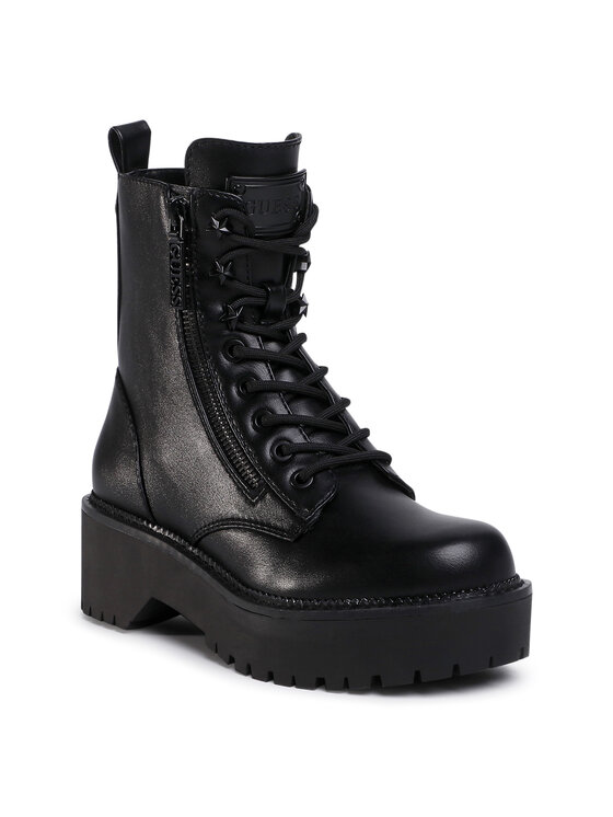 Guess Черевики туристичні Guess Tayte2 FL7TY2 ELE10 Чорний