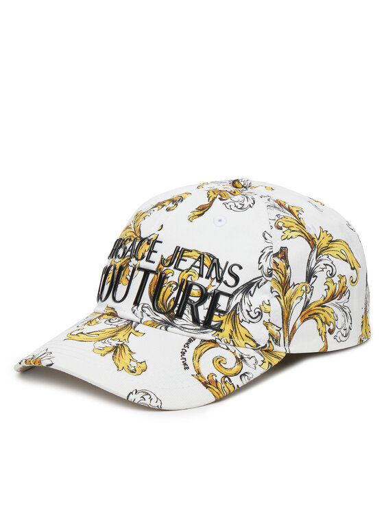 Versace Jeans Couture Gorra con visera Versace Jeans Couture 78VAZK10 Blanco