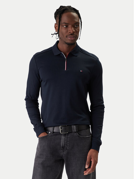 Tommy Hilfiger Tommy Hilfiger Polo MW0MW42808 Azul marino Regular Fit