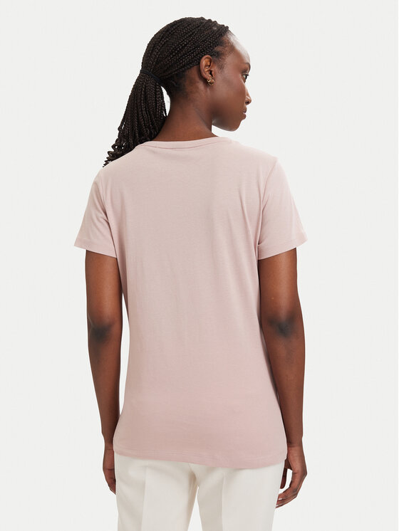 BOSS BOSS Футболка C_Elove 50554696 Світло-рожевий Slim Fit