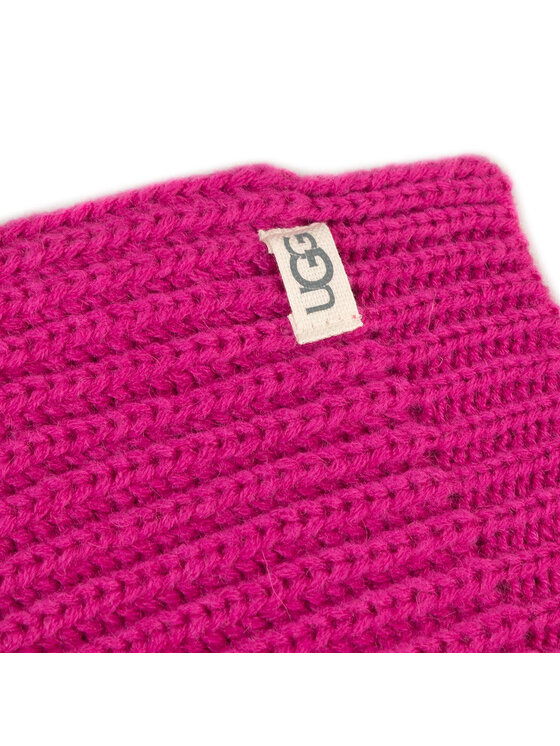 Ugg Set šal + kapa Ugg K Rab Kint Hat And Scarf Set 18874 Roza