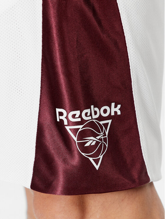 Reebok Reebok Pantalones cortos deportivos Basketball IL1995 Blanco Regular Fit