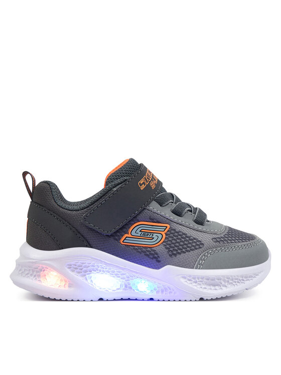 Skechers Sneakersy Skechers Meteor-Lights-Krendox 401495N/CCGY Szary