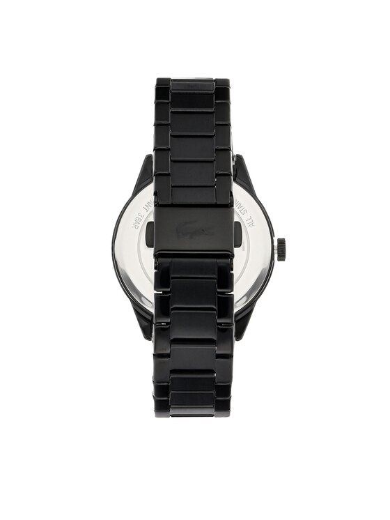Lacoste Годинник Lacoste Ladycroc 2001192 Чорний