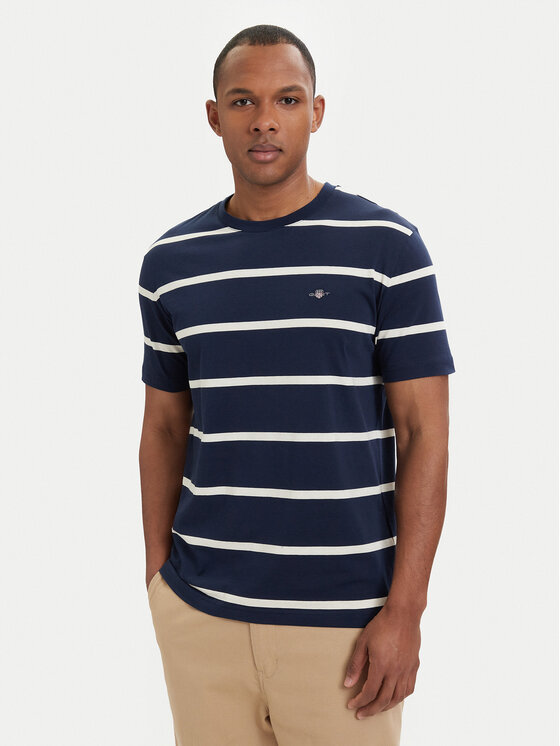 Gant Gant Camiseta 2003398 Azul marino Regular Fit