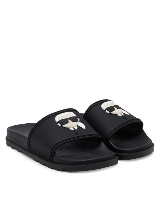 KARL LAGERFELD Шльопанці KARL LAGERFELD Kondo Tred KL80970N Чорний