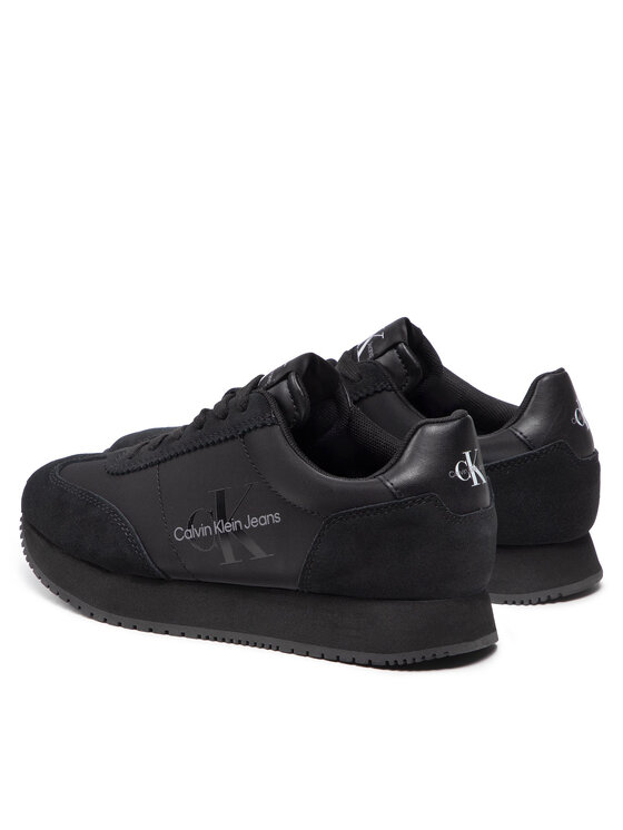 Calvin Klein Jeans Tenisice Calvin Klein Jeans Retro Runner 1 YW0YW00516 Crna