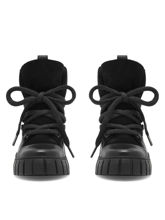 Sergio Bardi Īsie zābaki Sergio Bardi WI23-C1025-01SB Melns