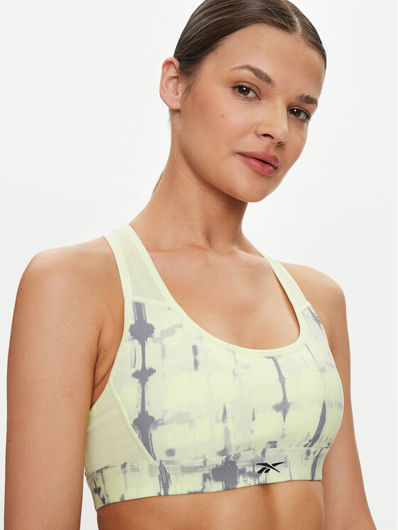 Reebok Reebok Reggiseno sportivo Lux Perform Racer Bra-ADP 100037396 Verde