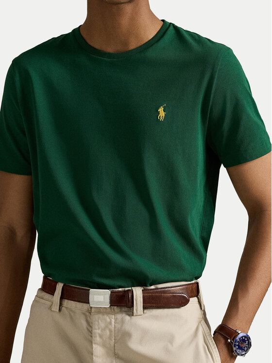 Polo Ralph Lauren Polo Ralph Lauren Camiseta 710671438461 Verde Custom Slim Fit