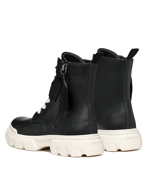 Geox Zābaki Geox J Junette Girl J36HVG 000BC C9B1P M Melns