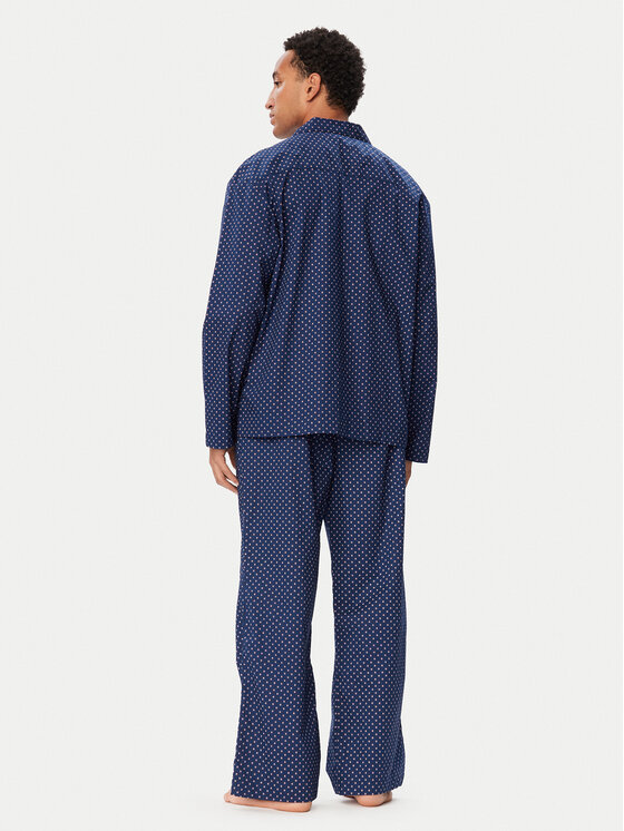 Tommy Hilfiger Tommy Hilfiger Pijama UM0UM04026 Azul marino Relaxed Fit