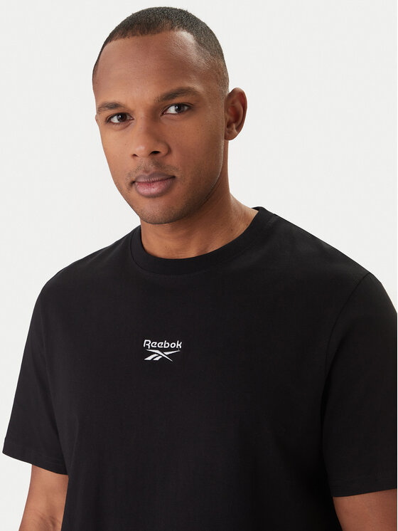Reebok Reebok Conjunto de camiseta y pantalones cortos Baz RK25609CCM Negro Regular Fit