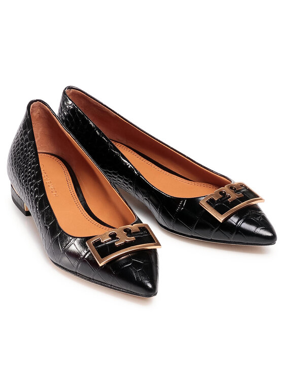 値下げ！未使用！TORY BURCH GIGI POINTY TOE FLAT Pantofi Tory Burch Gigi 20Mm Pointy Toe Flat 76349 Negru | Epantofi.ro