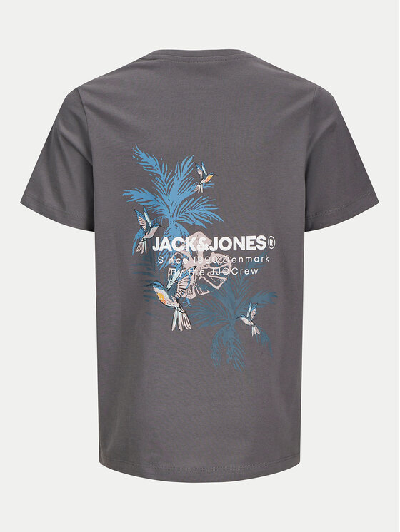 Jack & Jones Junior Jack & Jones Junior Футболка Hawaii 12269831 Сірий Regular Fit
