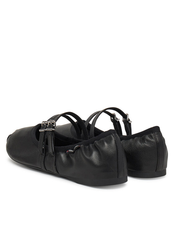 Tommy Jeans Balerinos Tommy Jeans Ballerina EN0EN02720 Juoda