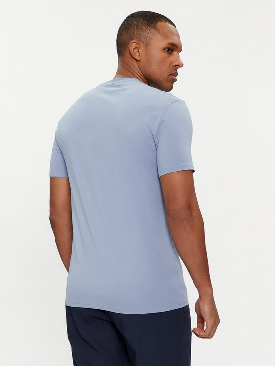 Guess Guess T-Shirt M2YI24 J1314 Μπλε Slim Fit