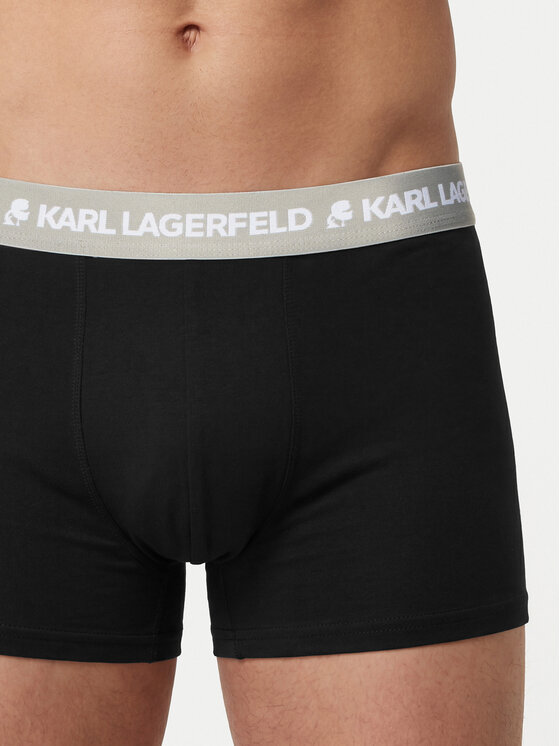 KARL LAGERFELD KARL LAGERFELD Conjunto de calzoncillos boxer B1M47030 Negro