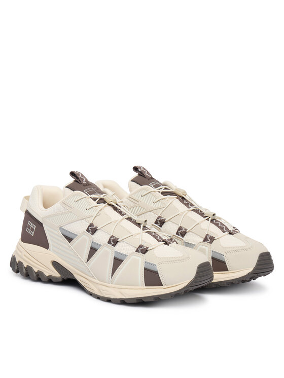 Tommy Jeans Laisvalaikio batai Tommy Jeans Tjm Outdoor Runner EM0EM01667 Écru