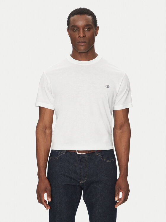 Liu Jo Liu Jo Футболка QA5174 J4805 Білий Regular Fit