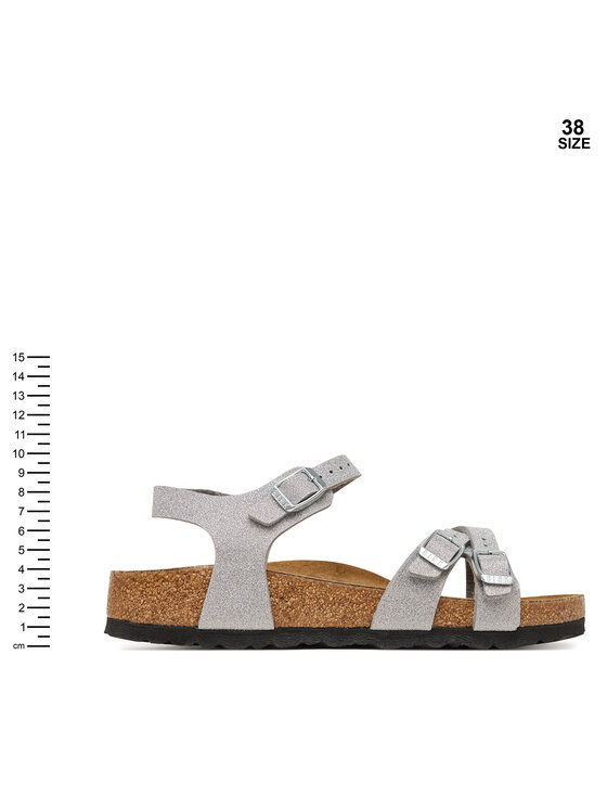 Birkenstock Sandale Birkenstock Kumba 1030536 D Srebrna