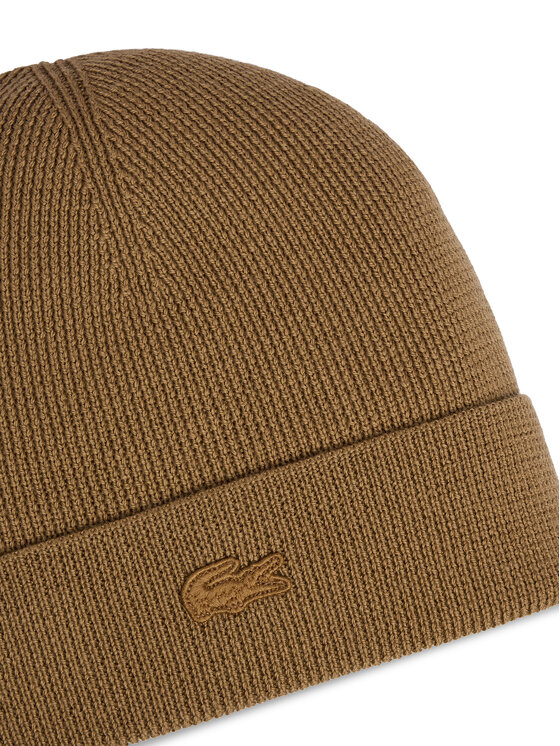 Lacoste Σκούφος Lacoste RB5983 Ανοιχτό καφέ