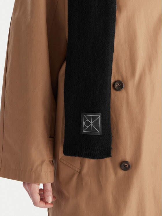 Calvin Klein Šal Calvin Klein Emblem LV04D8014G Črna