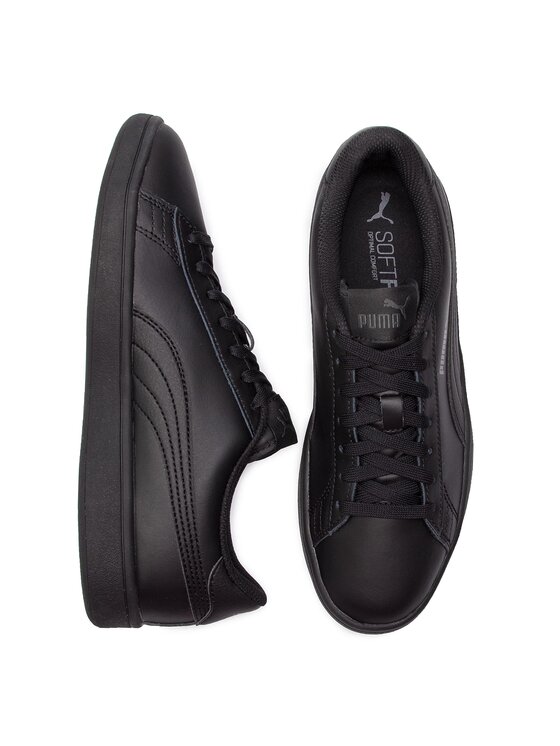 Puma Sneakersy Puma Smash V2 L Jr 365170 01 Czarny