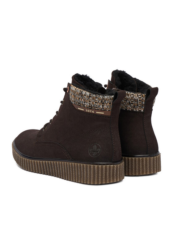 Rieker Botines planos Rieker CEO-Y4311-25 Marrón oscuro
