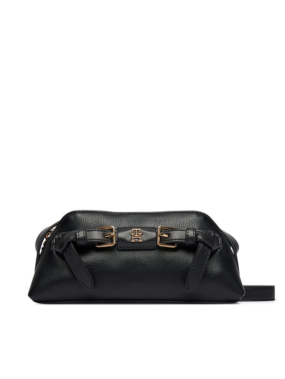 Tommy Hilfiger Rankinė Tommy Hilfiger Th Buckle Micro Crossover AW0AW19511 Juoda