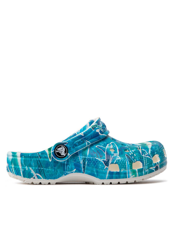 Nazouváky Crocs Classic Pool Party Clog K 207826 Modrá | Eobuv.cz