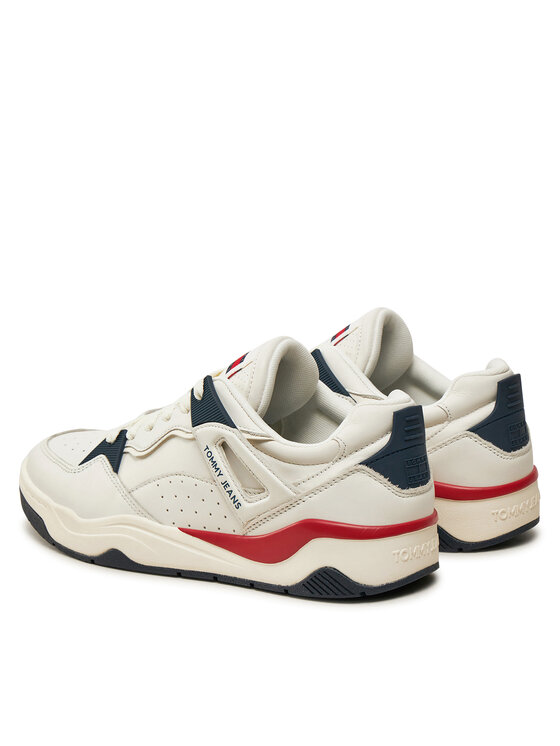 Tommy Jeans Snīkeri Tommy Jeans Tjm Ultra Basket Sneaker EM0EM01493 Balts