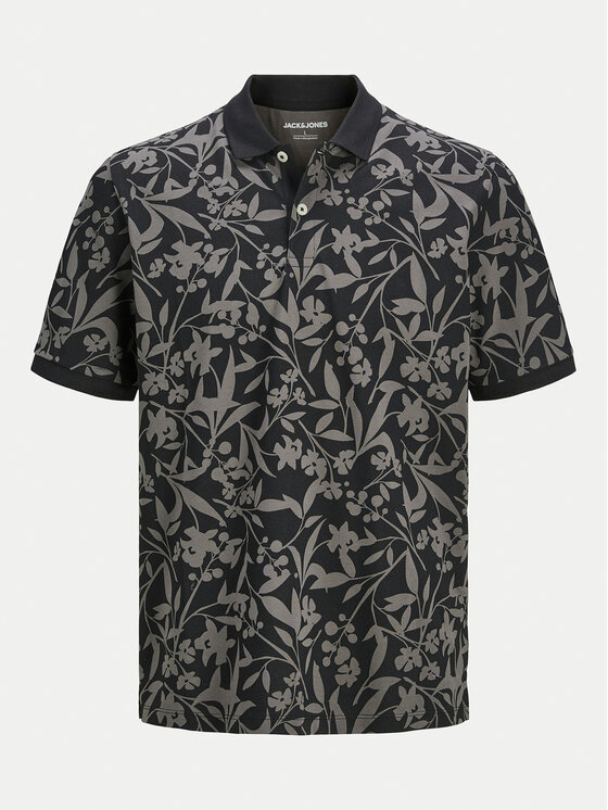 Jack & Jones Jack & Jones Pólóing Jeff 12269236 Fekete Standard Fit
