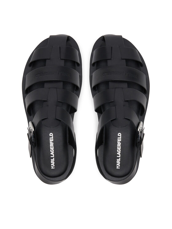 KARL LAGERFELD Şlapi KARL LAGERFELD Kastor III KL70223 Negru