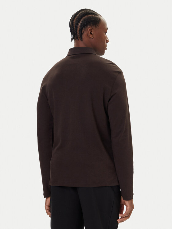 Calvin Klein Calvin Klein Polo LV040EM909 Marrón Regular Fit