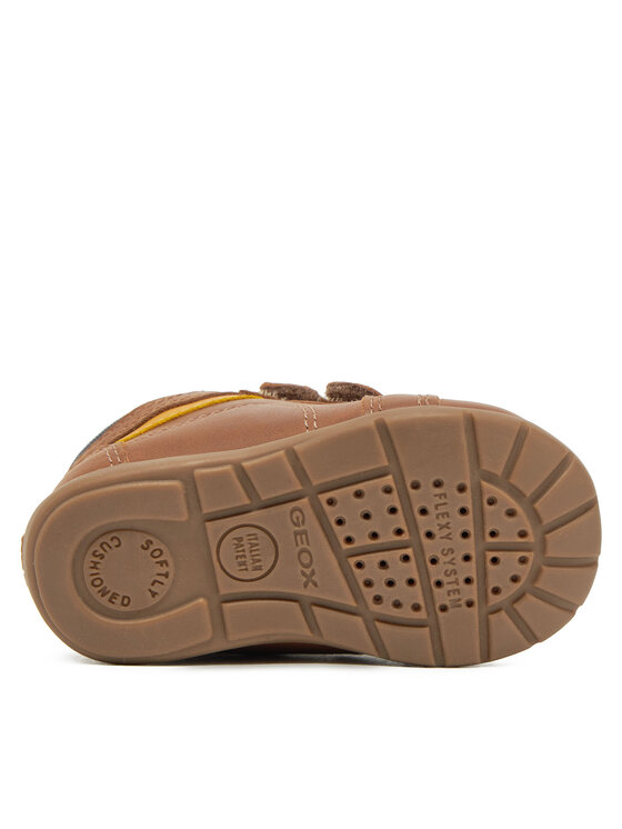 Geox Šnurovacia obuv Geox B Elthan Boy B461PA 000ME CR62G Hnedá