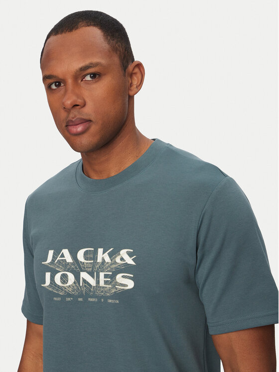 Jack & Jones Jack & Jones Camiseta Fusion 12289880 Verde Regular Fit
