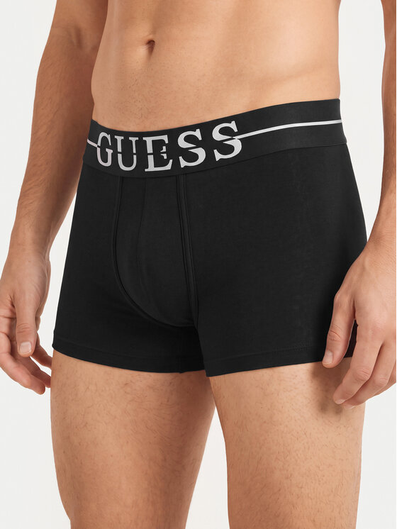 Guess Guess Conjunto de calzoncillos boxer U6GG00 K6YW1 Negro
