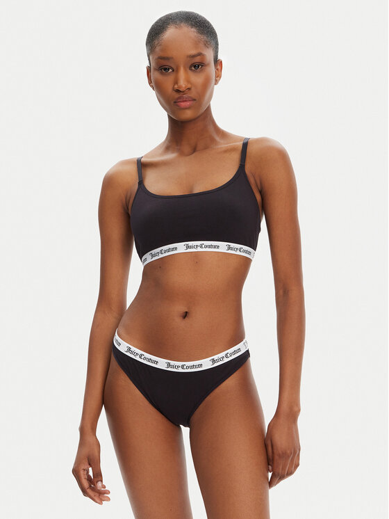 Juicy Couture Juicy Couture Reggiseno top Ren JCTBT125972 Nero